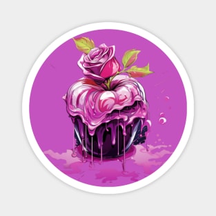 Apple Cupcake Dessert Magnet